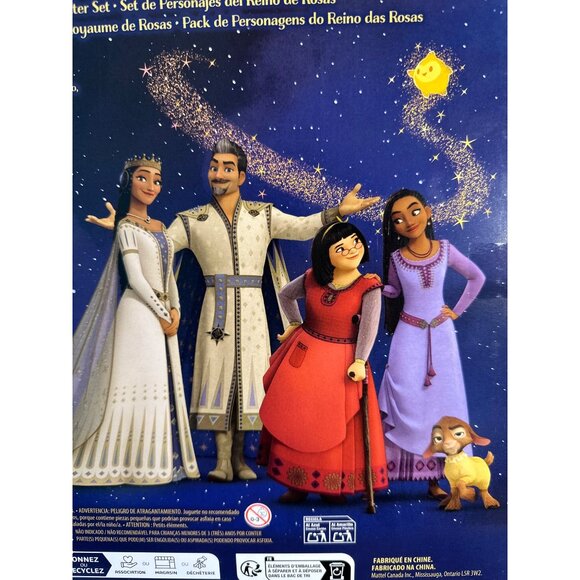 Disney’s Wish Kingdom Of Rosas Character Set | 10 Figures & Accessories  | Asha - Picture 6 of 6